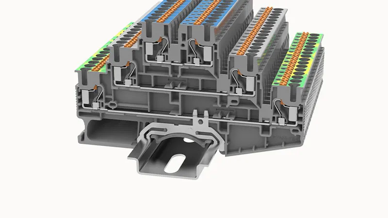Этажная клемма DS2.5-3L-L/N/PE-01P-11-00Z(H)