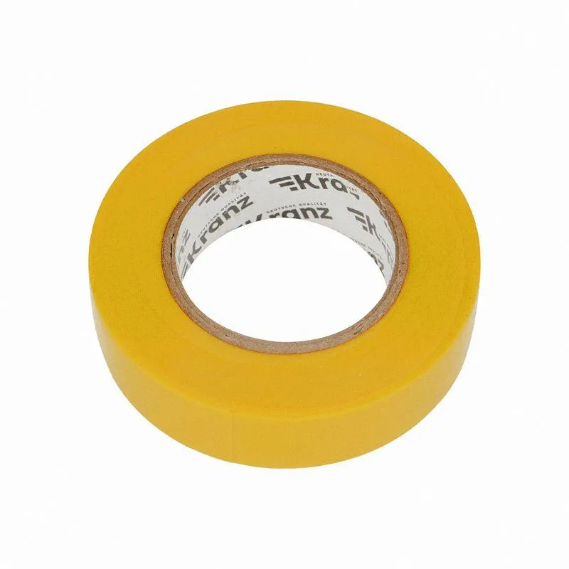 Изолента ПВХ 0.13х19мм 25м желт. KR-09-2202