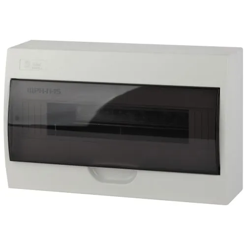 Бокс ЩРН-П-15 мод. навесной пластик IP41 SIMPLE NO-box_simple-plastic_15_surface Б0041526
