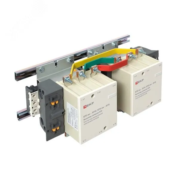 Контактор реверсивный КТЭ 115А кат. 230В AC 2НО ctr-b-r-115