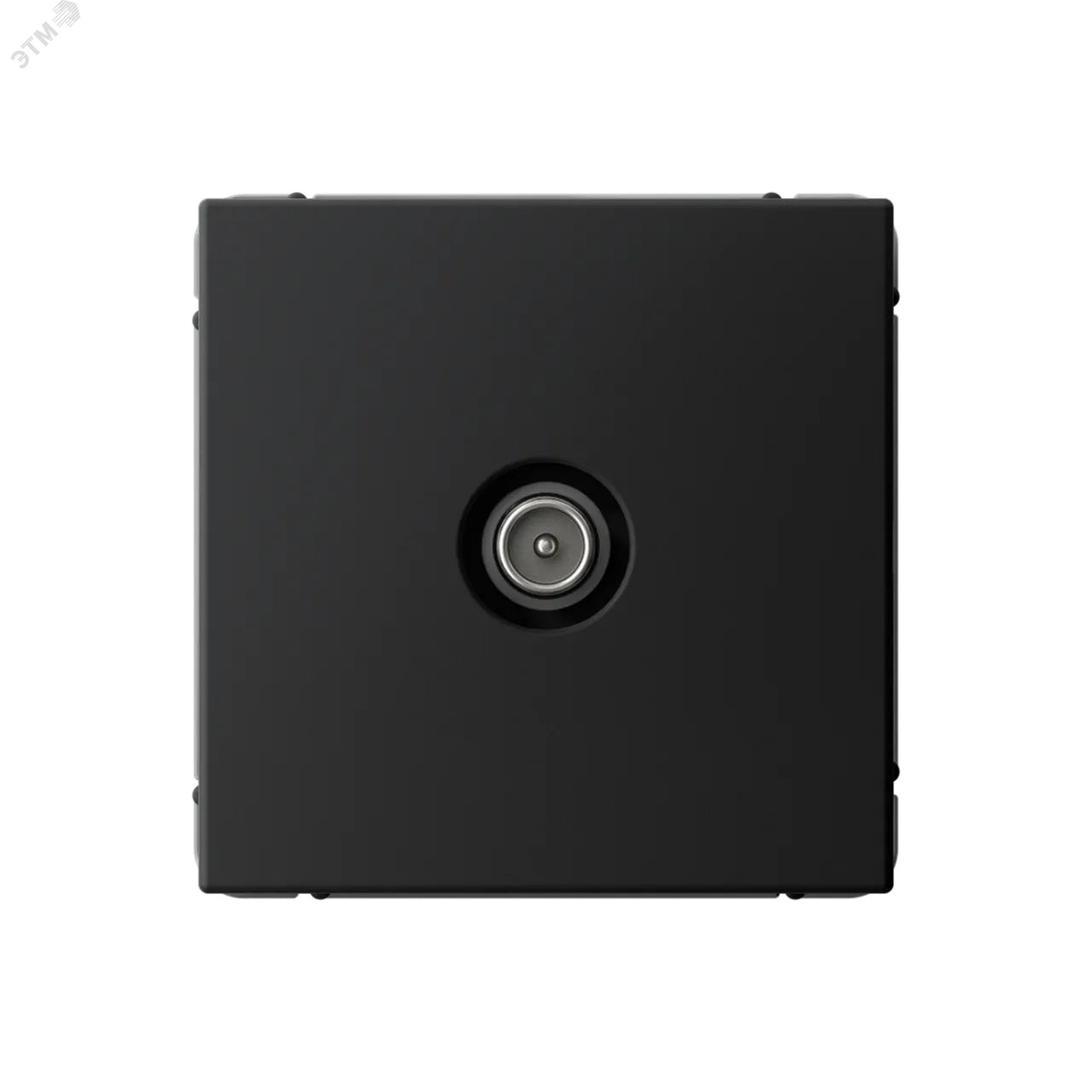 ARTGALLERY TV ТВ розетка проходная 4DB, механизм, карбон GAL001092