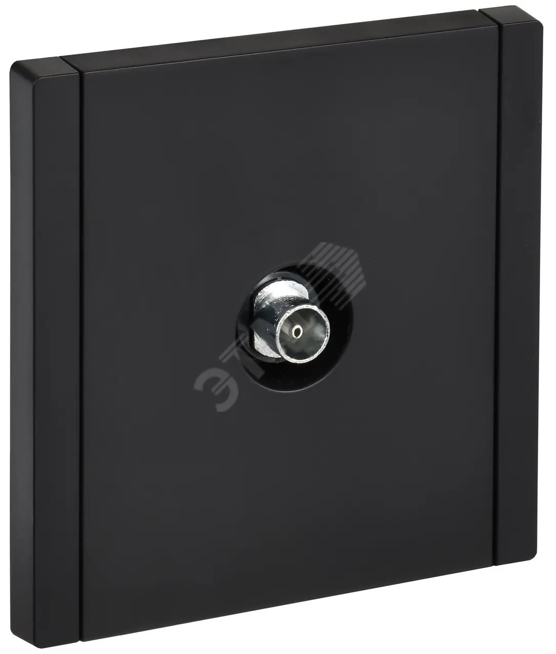 Розетка TV оконечная FORTE&PIANO FP128 черн. IEK FP-A10-O-K02