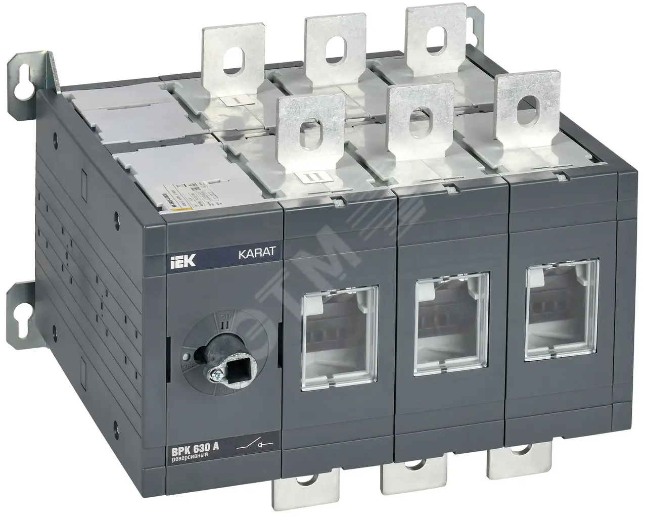 KARAT Выкл-разъед. ВРК реверс. без рукоятки 3P 630А KA-VR20-3-0630