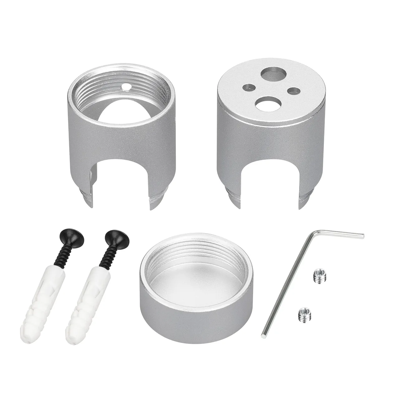 Крепление MOONLIGHT-CYL-D18-DUO-SILVER 047389
