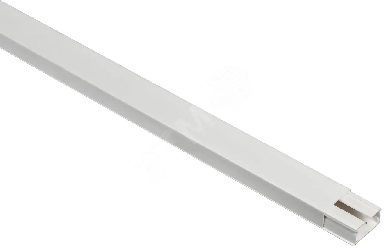Кабель-канал 1-секц. 40х20 L2100 пластик DLPlus без перегородки бел. Leg 030027