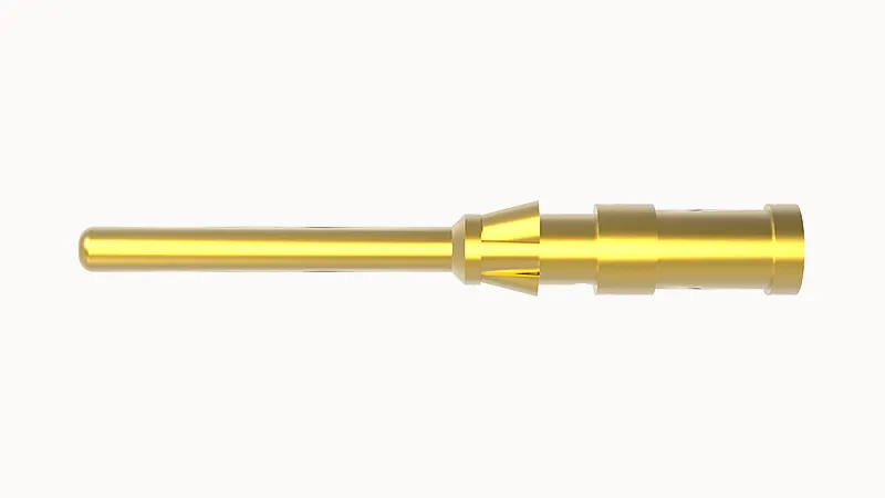 Вилочный обжимной контакт (Au) 10A-GM-0.75