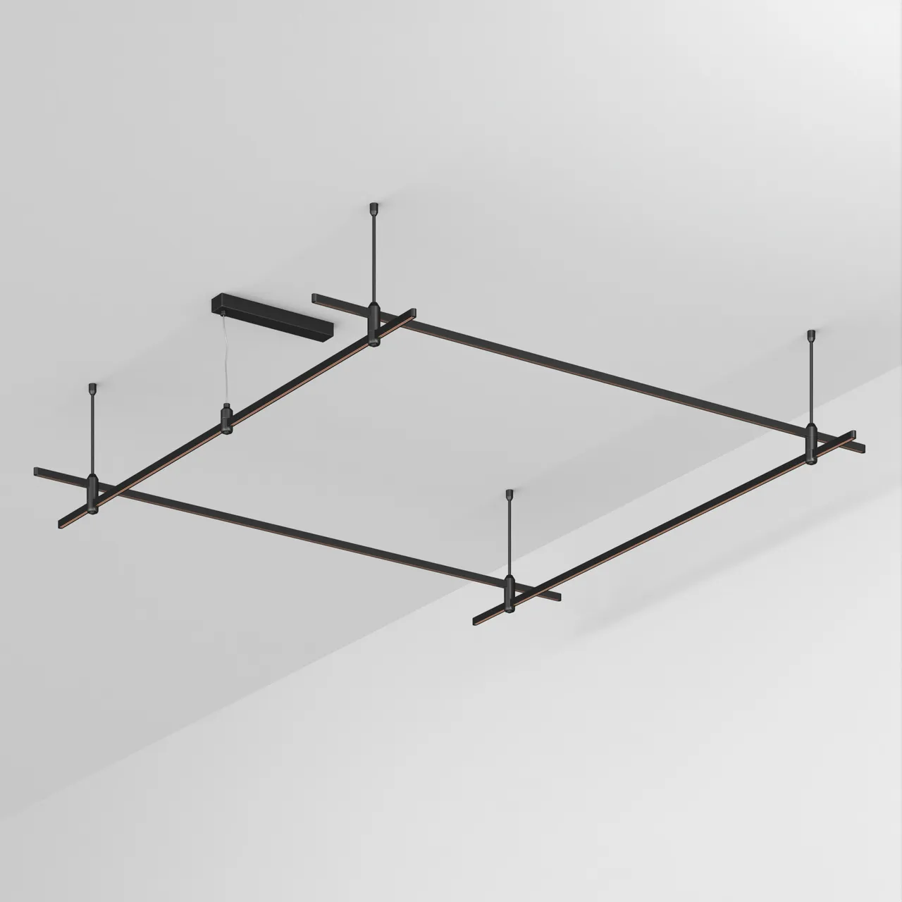 Трек ART-APRIORI-QUADRAT-ROD-400-2000x2000 (BK) (Arlight, IP20 Металл, 3 года) 048523