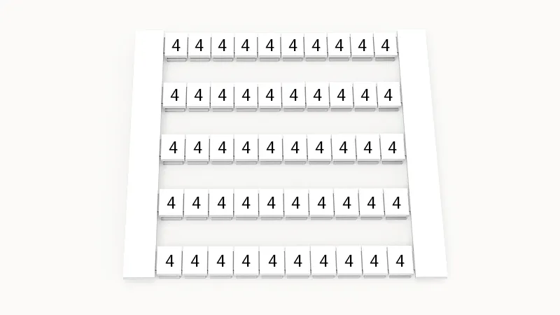 Маркировка (в кассетах) DEK5-50P-19-78Z(H)