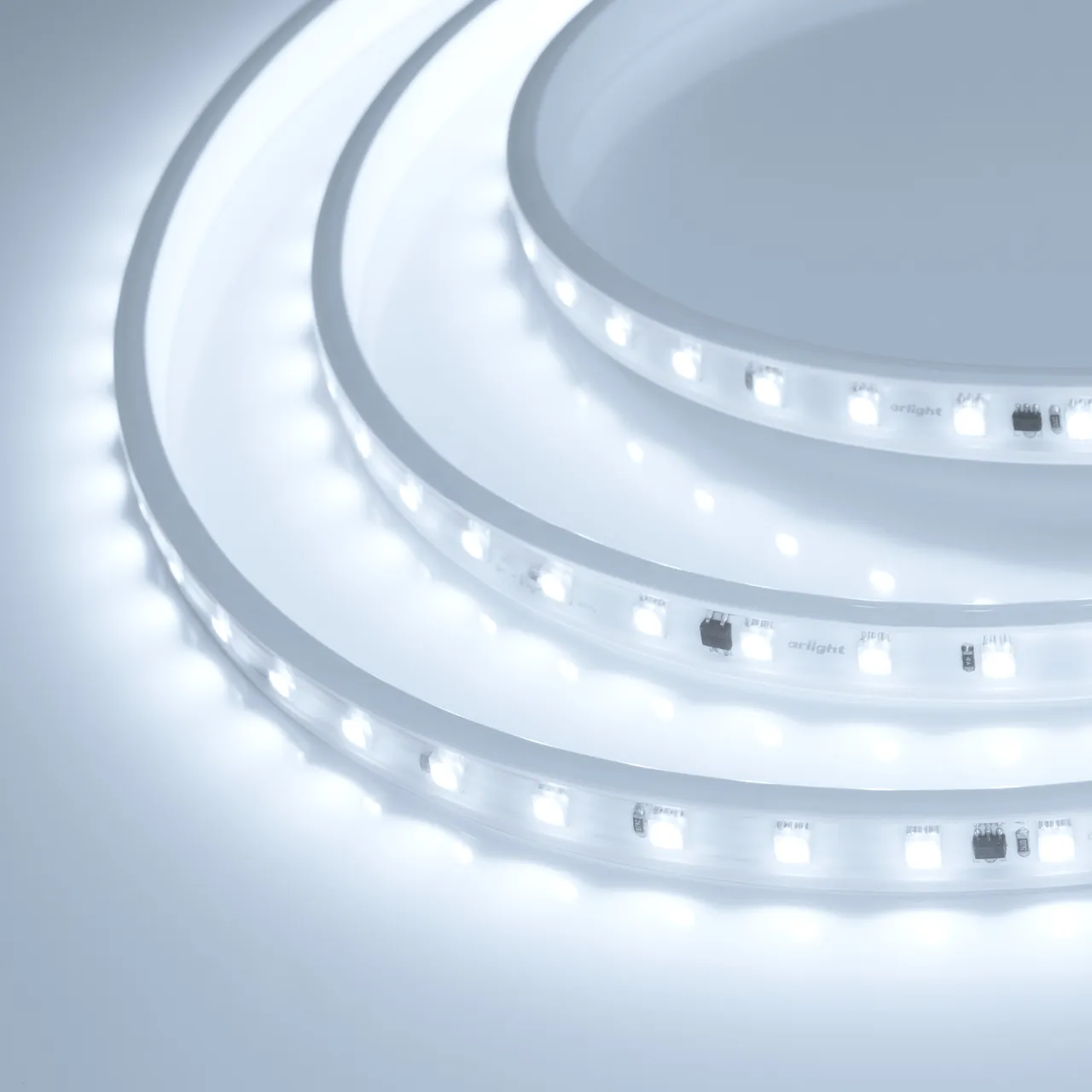 Лента герметичная ARL-PV-B54-15.5mm 230V White6000 (8 W/m, IP65, 5060, 10m) 029403(2)