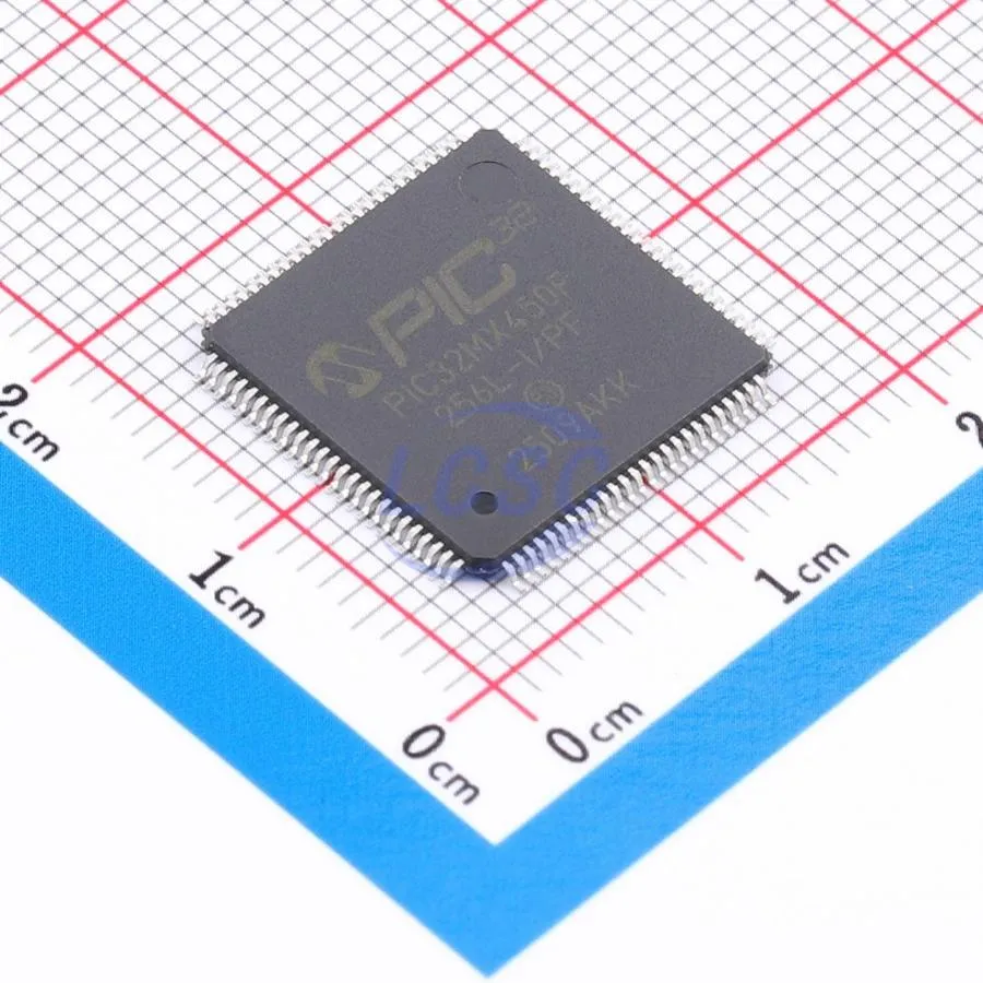 PIC32MX450F256L-I/PF