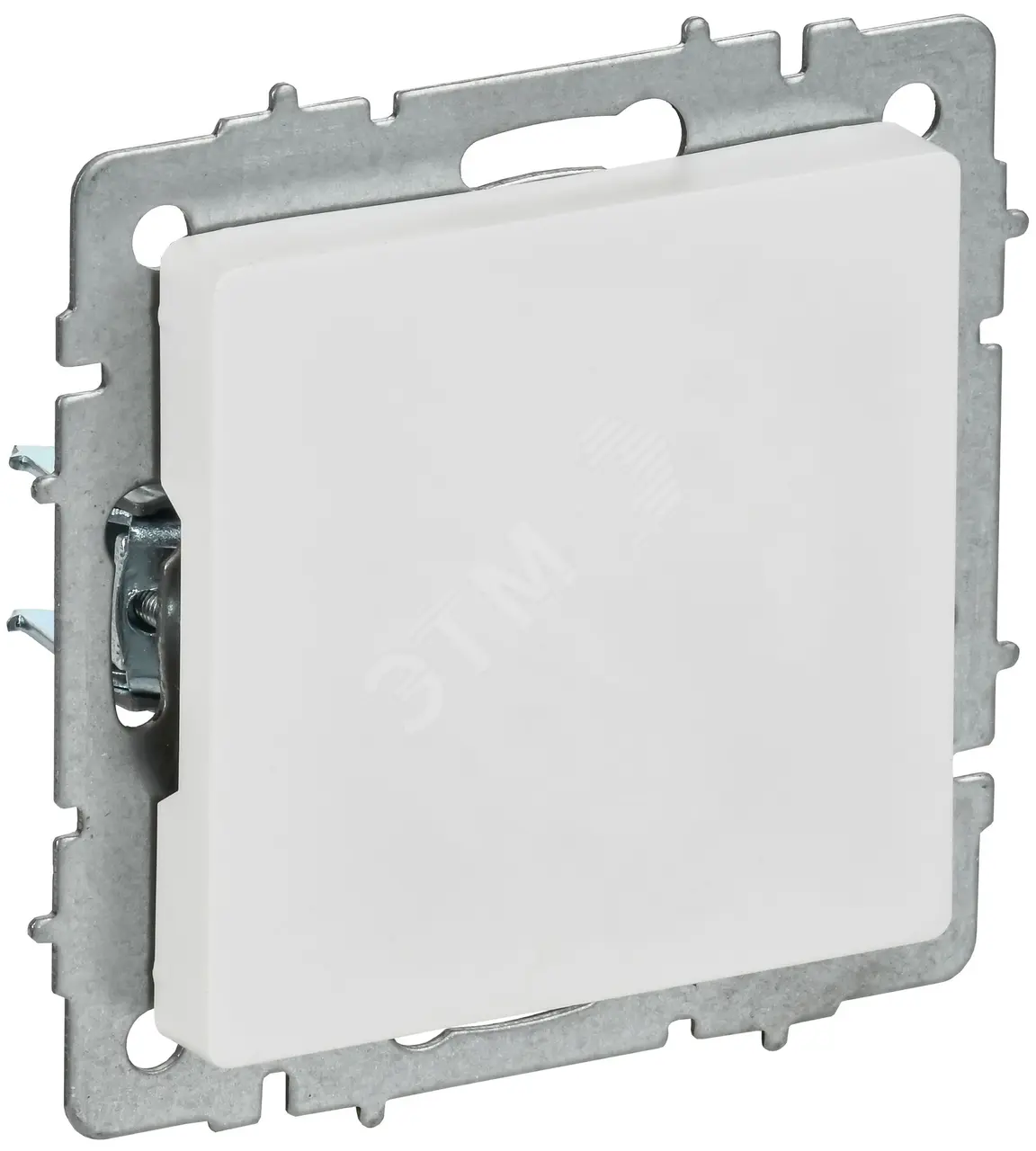 BRITE Заглушка с суппортом МЗ10-БрАБ арктический белый IEK BR-PL10-K91