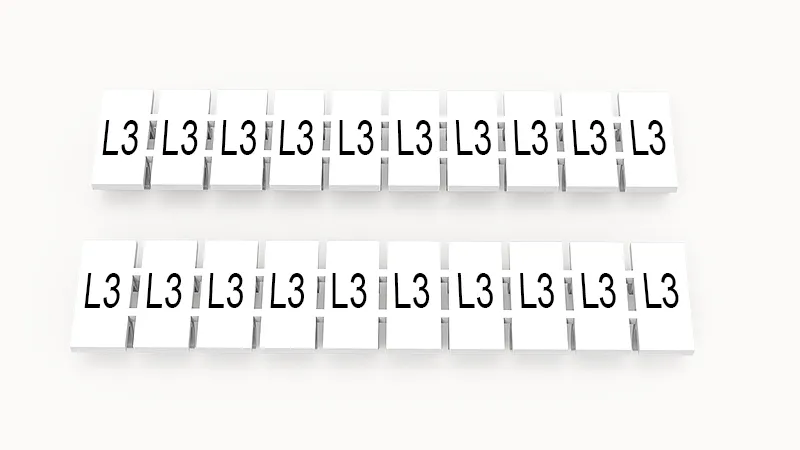 Маркировка (полоска) ZB5-10P-19-55Z(H)